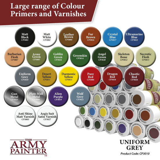 Army Painter 3029 Primer Ash Grey 400ml
